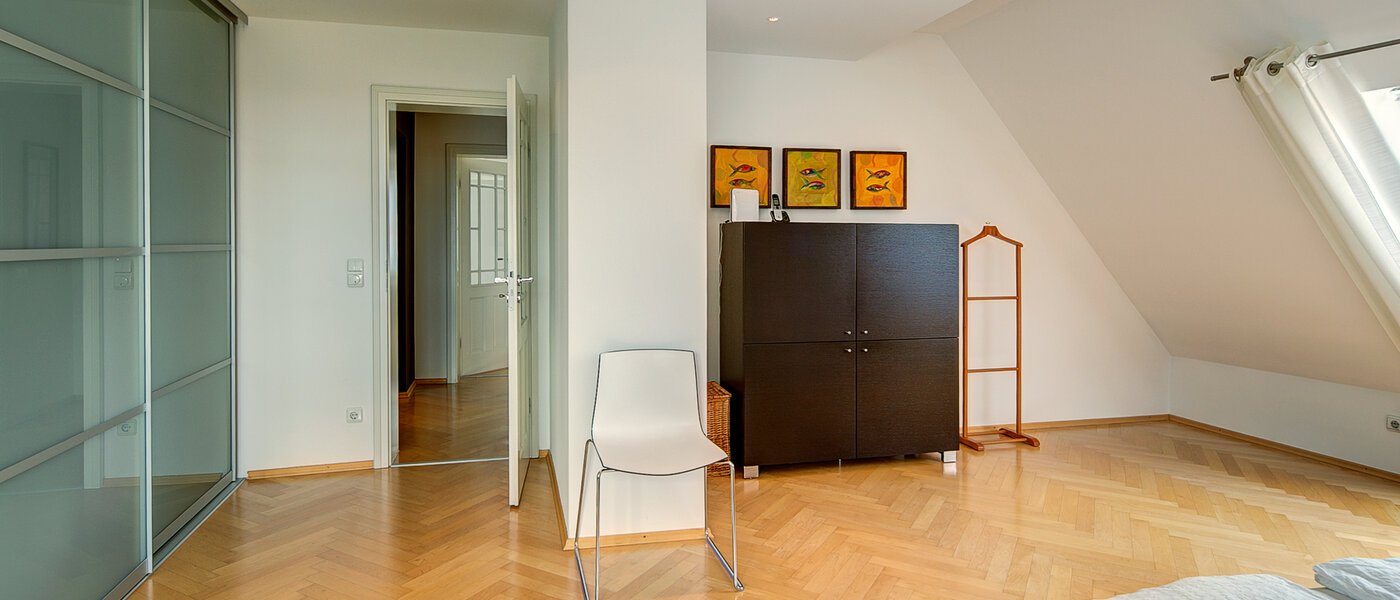 maisonette München Neuhausen 03 sleeping area 8765