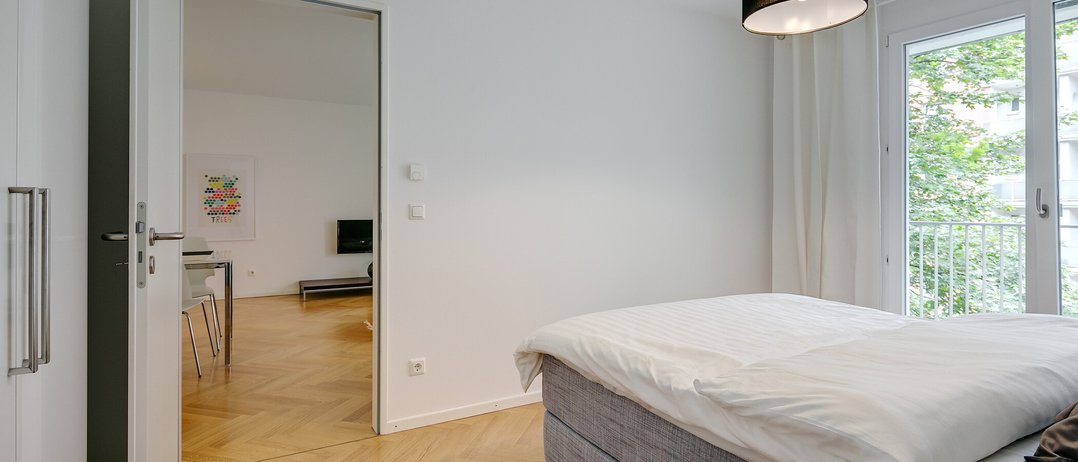 apartment München Schwanthalerhöhe 02 sleeping area 8783