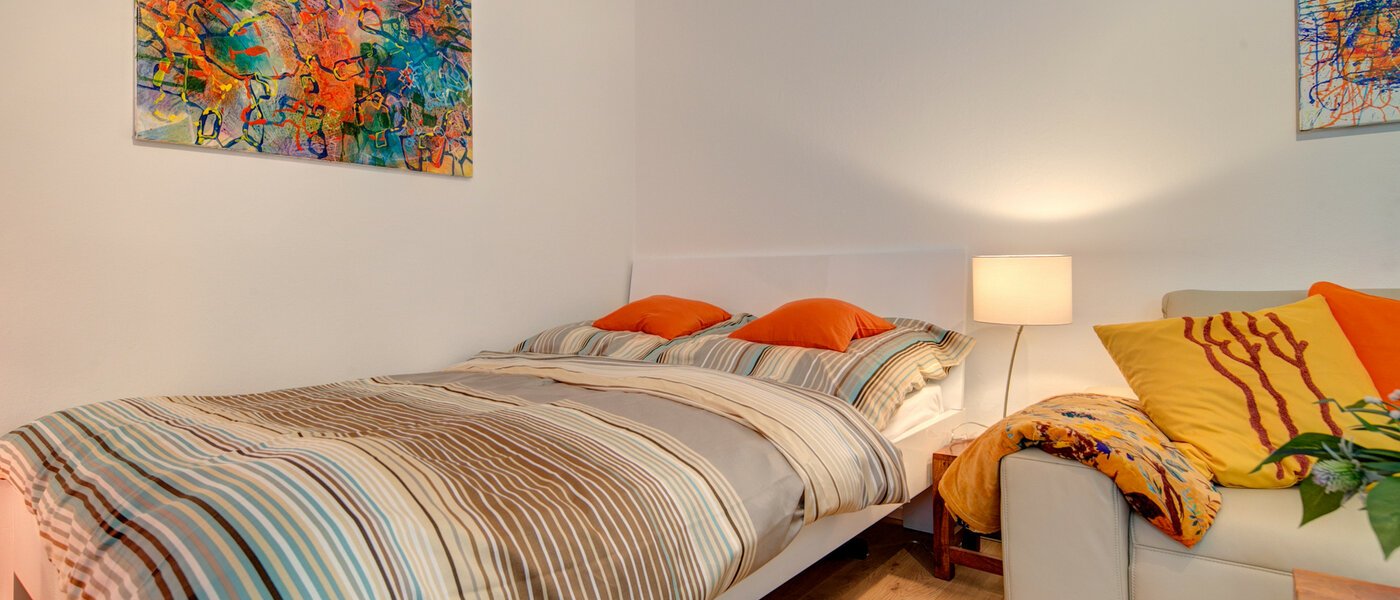 apartment München Schwabing-West (rund um den Hohenzollernplatz) 01 sleeping area 8843