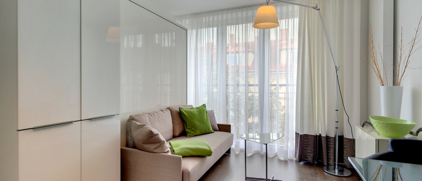 studio München Schwabing (rechts der Leopoldstraße) 01 living room 8867