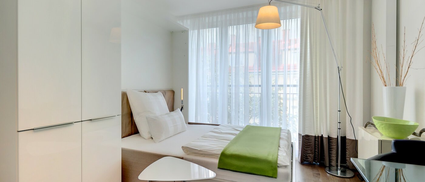 studio München Schwabing (rechts der Leopoldstraße) 01 sleeping area 8867