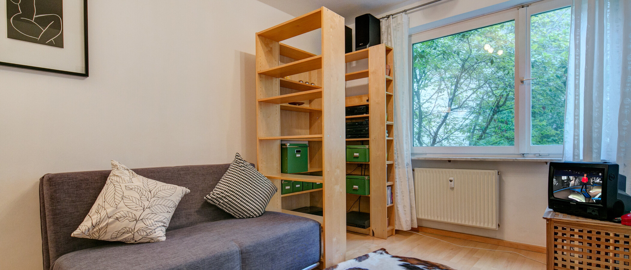 studio München Schwabing-Nord (zw. Leopoldstraße & Englischen Garten) 01 living room 8870
