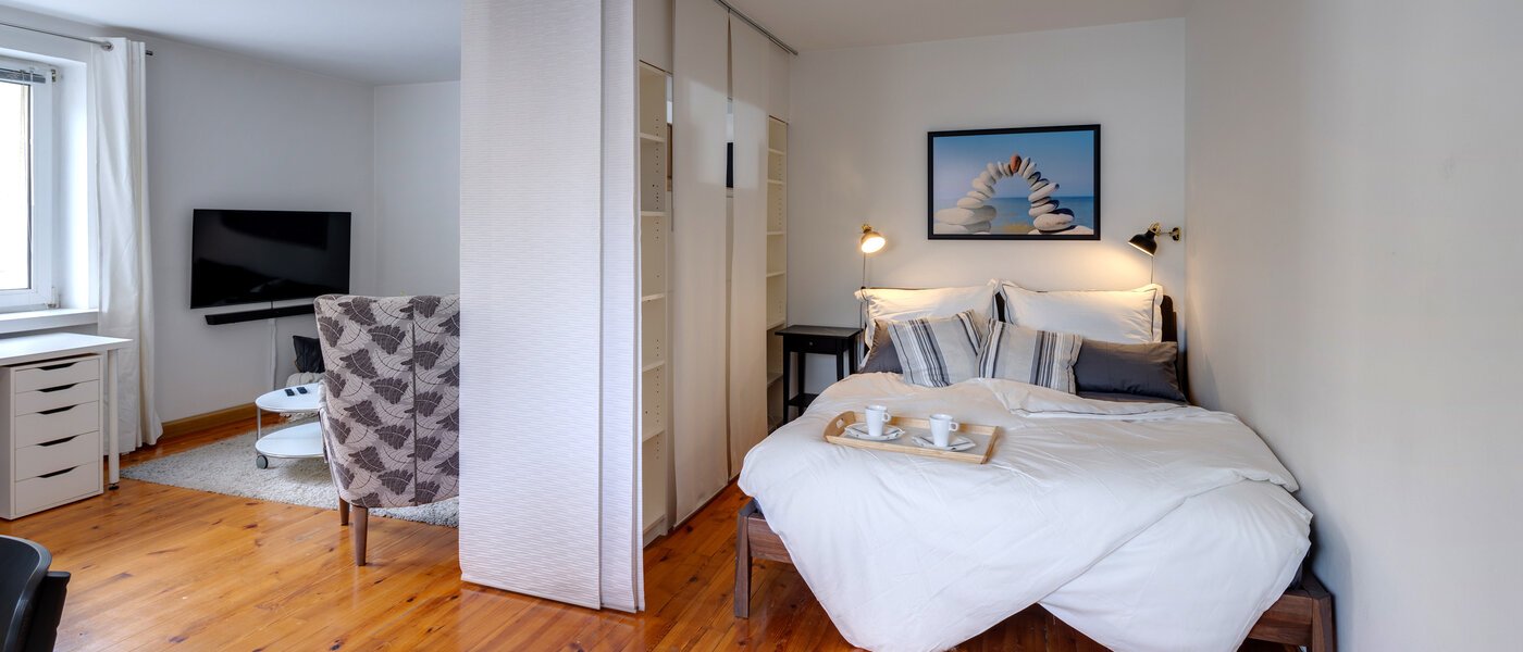 apartment München Lehel 01 sleeping area 8871