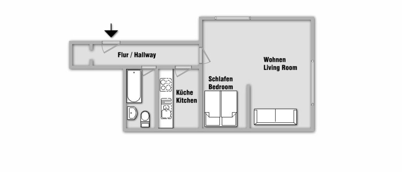 apartment München Lehel 01 floor plan 8871