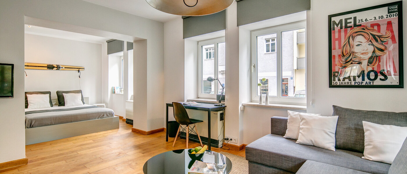 apartment München Schwabing-West 03 living room 8918