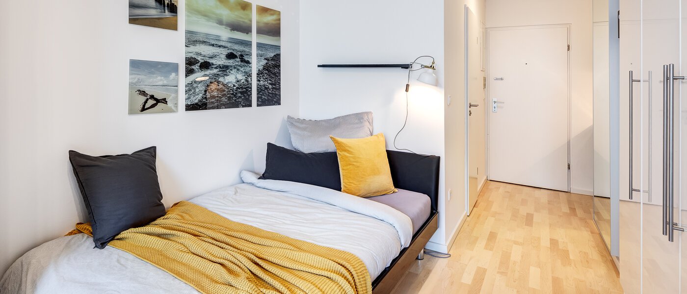 studio München Maxvorstadt - Universitätsviertel 01 sleeping area 8924