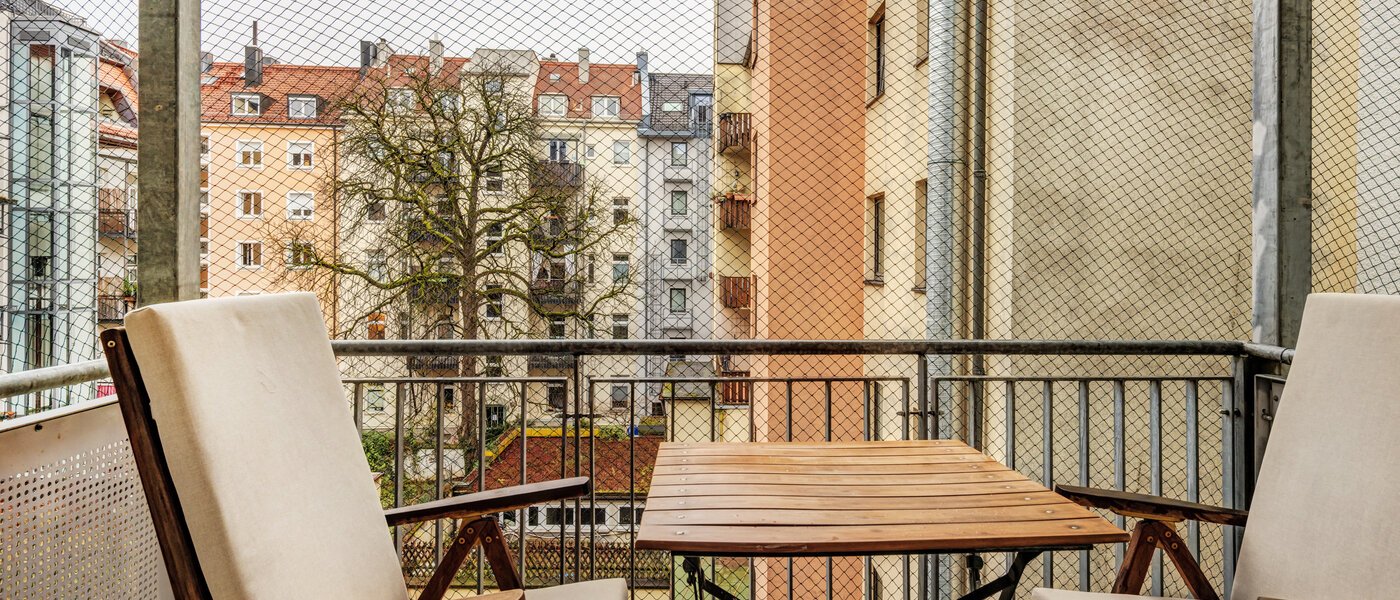 apartment München Maxvorstadt - Rund um den Josephplatz 01 balcony 8953