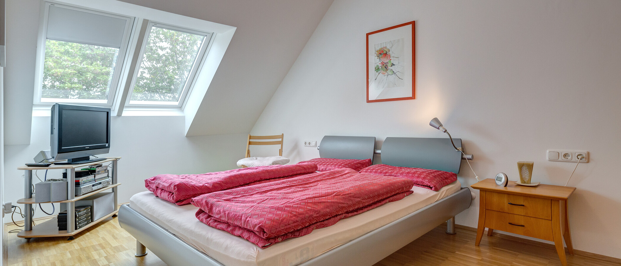 apartment Garching 01 sleeping area 8969