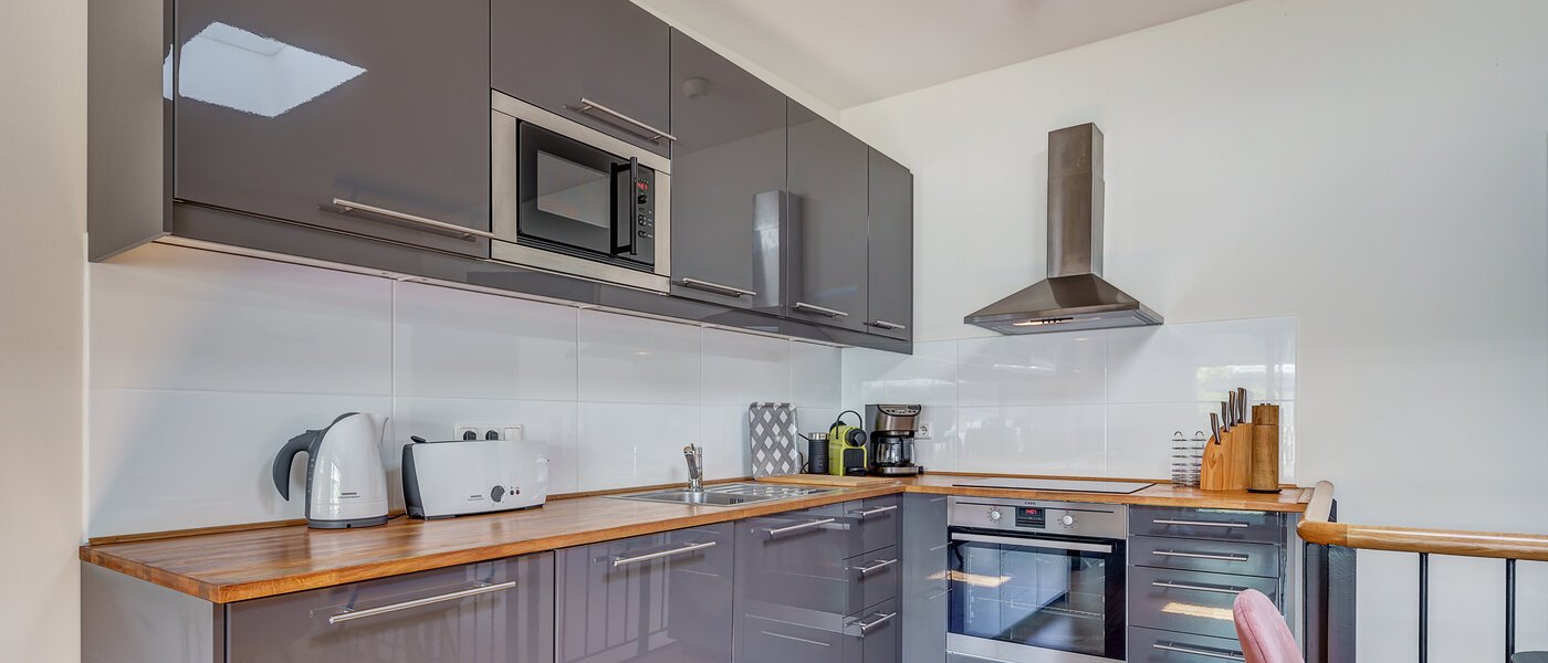 roof terrace apartment München Altstadt 01 kitchen 9009