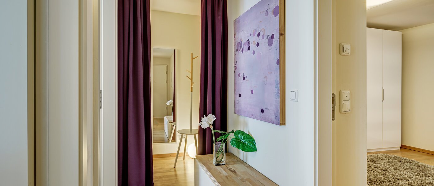 roof terrace apartment München Altstadt 01 hall 9009