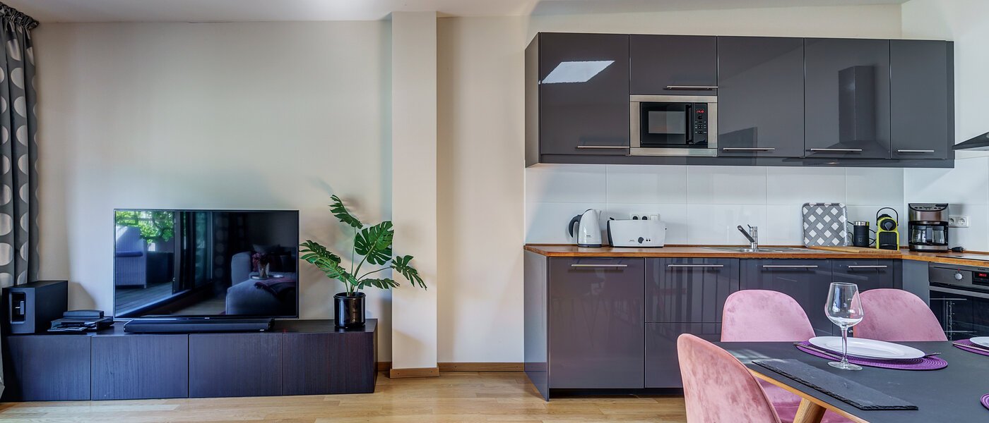 roof terrace apartment München Altstadt 03 living area 9009