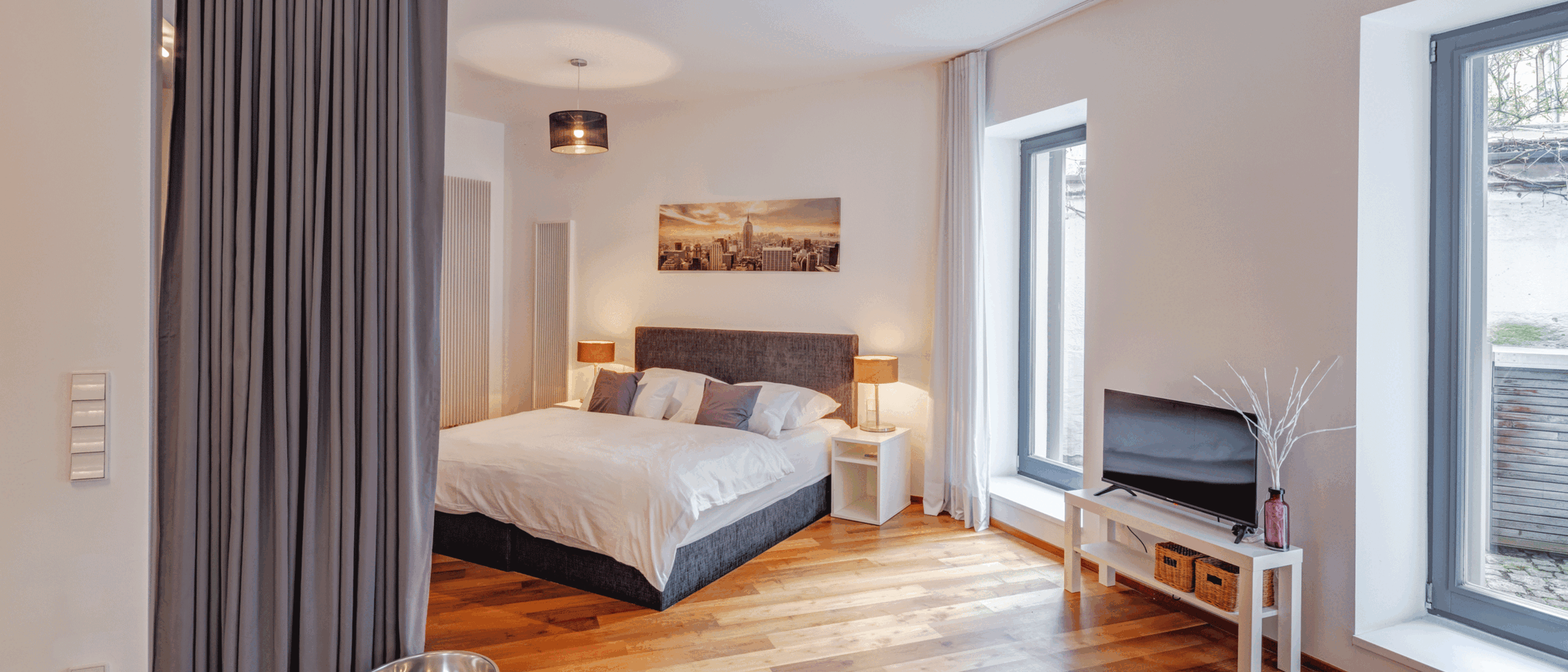 apartment München Sendling 01 sleeping area 9053