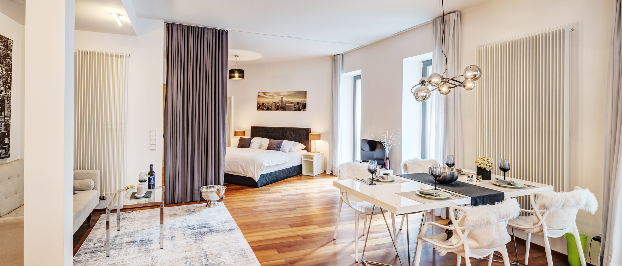 apartment München Sendling 01 living area 9053