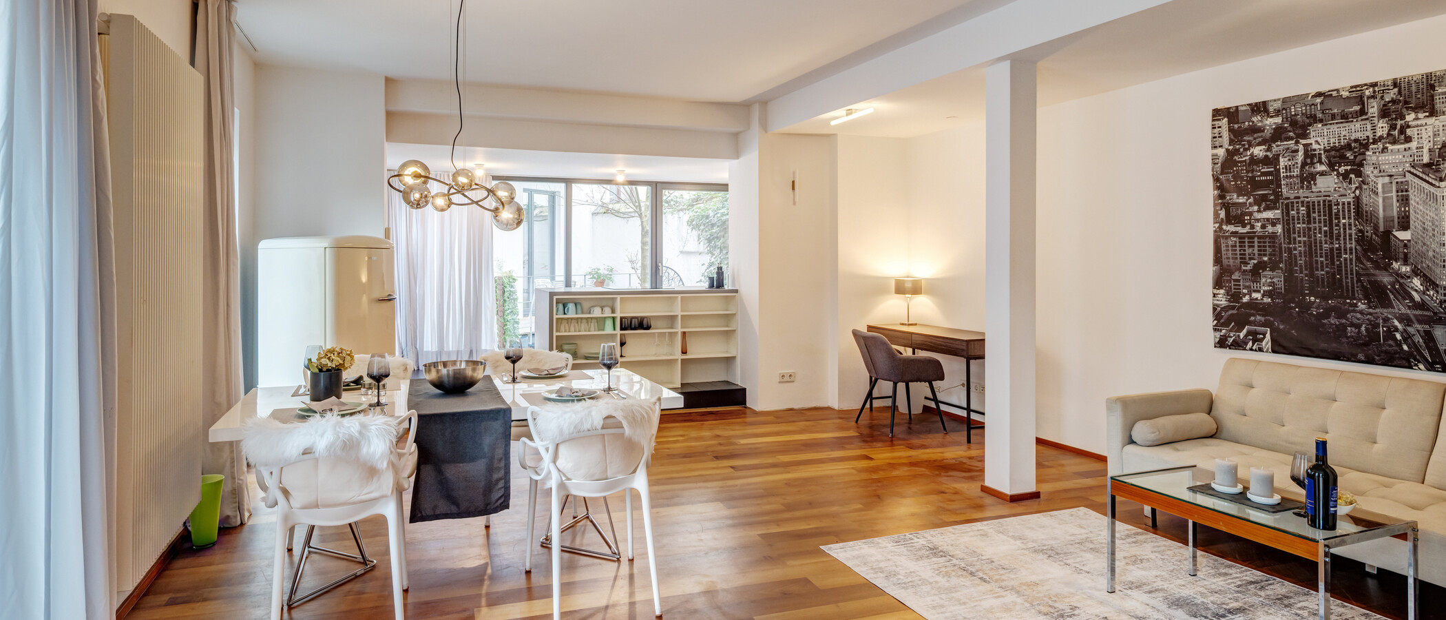apartment München Sendling 03 living area 9053