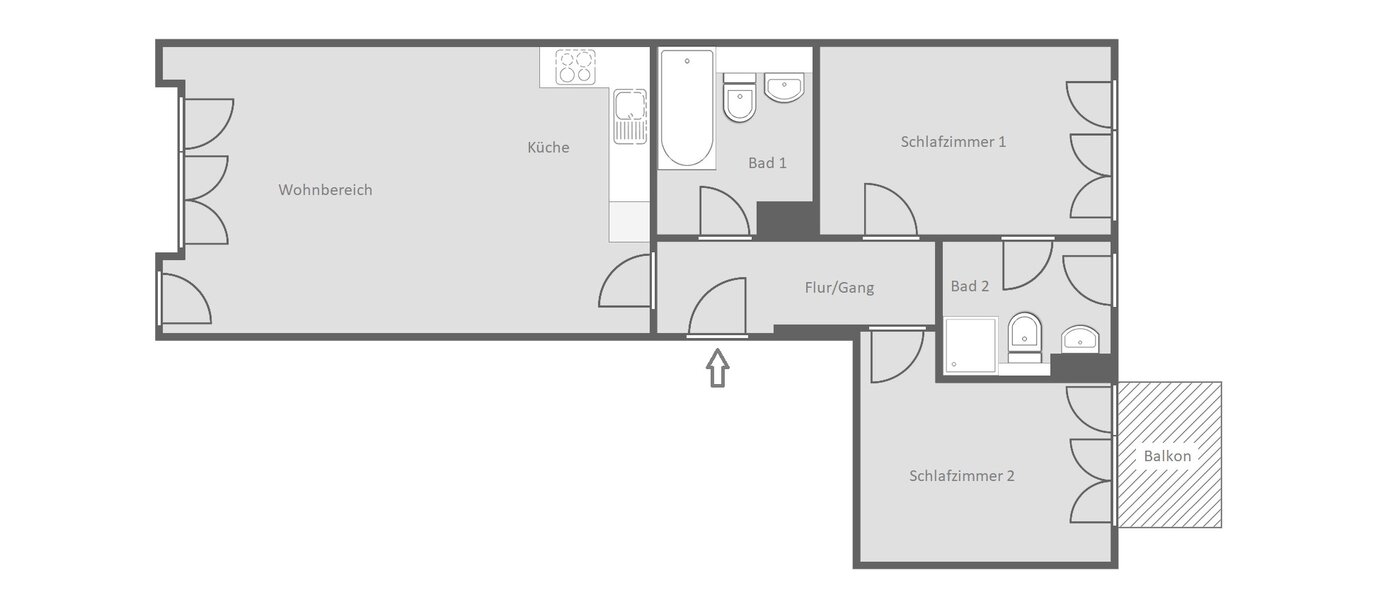 apartment München Neuhausen 01 floor plan 9058