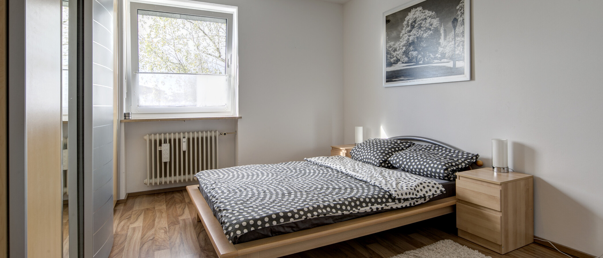 apartment Germering 01 sleeping area 9073