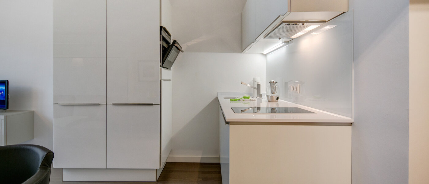 studio München Schwabing-Nord (zw. Leopoldstraße & Englischen Garten) 02 kitchen 9075