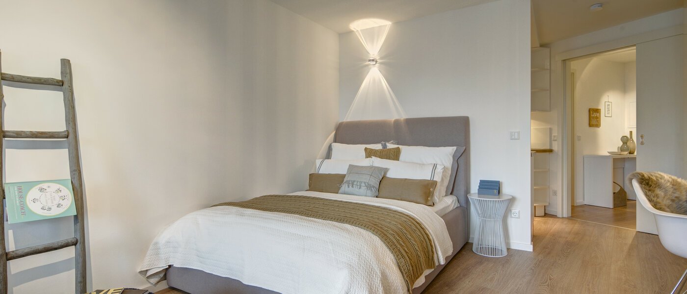 apartment München Maxvorstadt - Universitätsviertel 02 sleeping area 9083