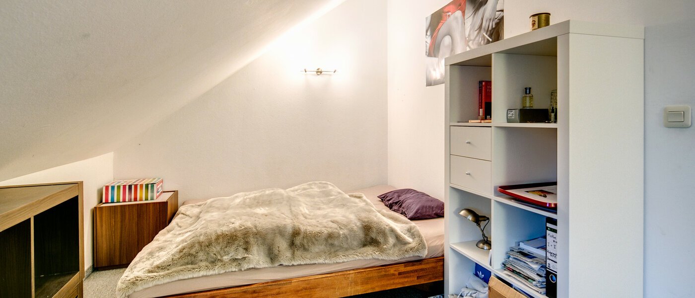 attic apartment München Obergiesing 01 sleeping area 9124