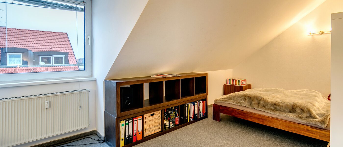 attic apartment München Obergiesing 02 sleeping area 9124