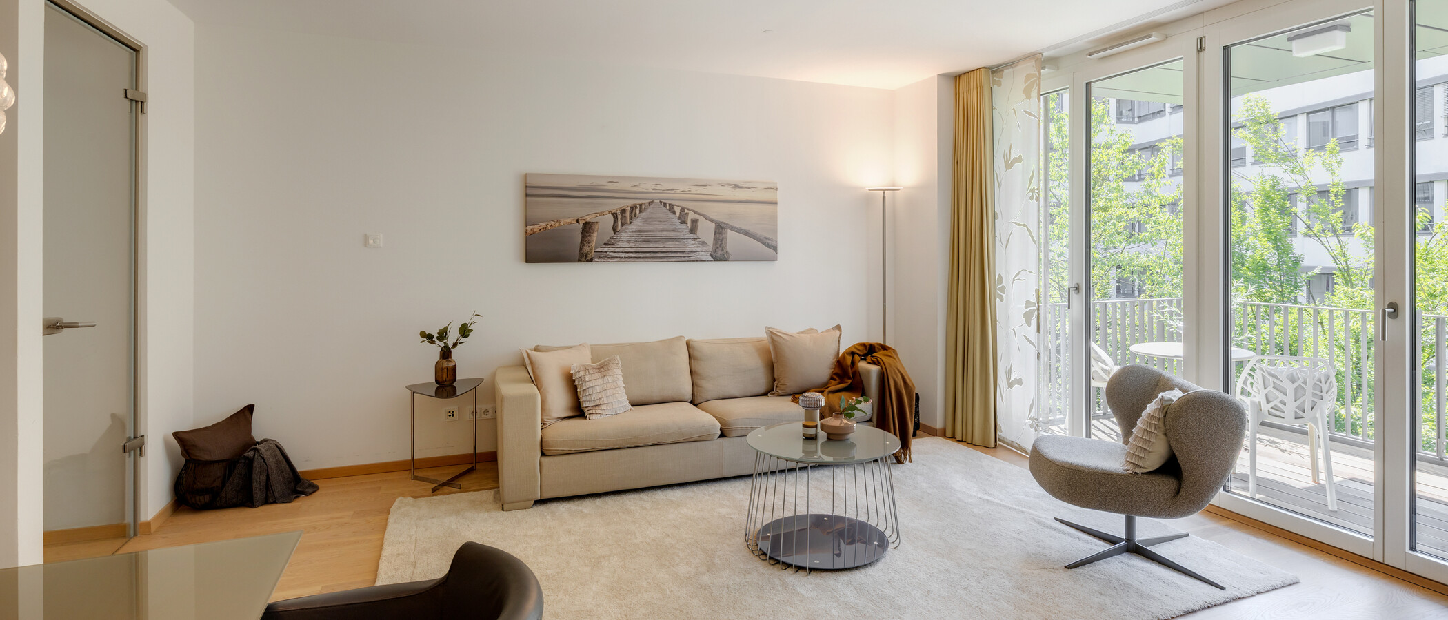 apartment München Maxvorstadt 03 living area 9128