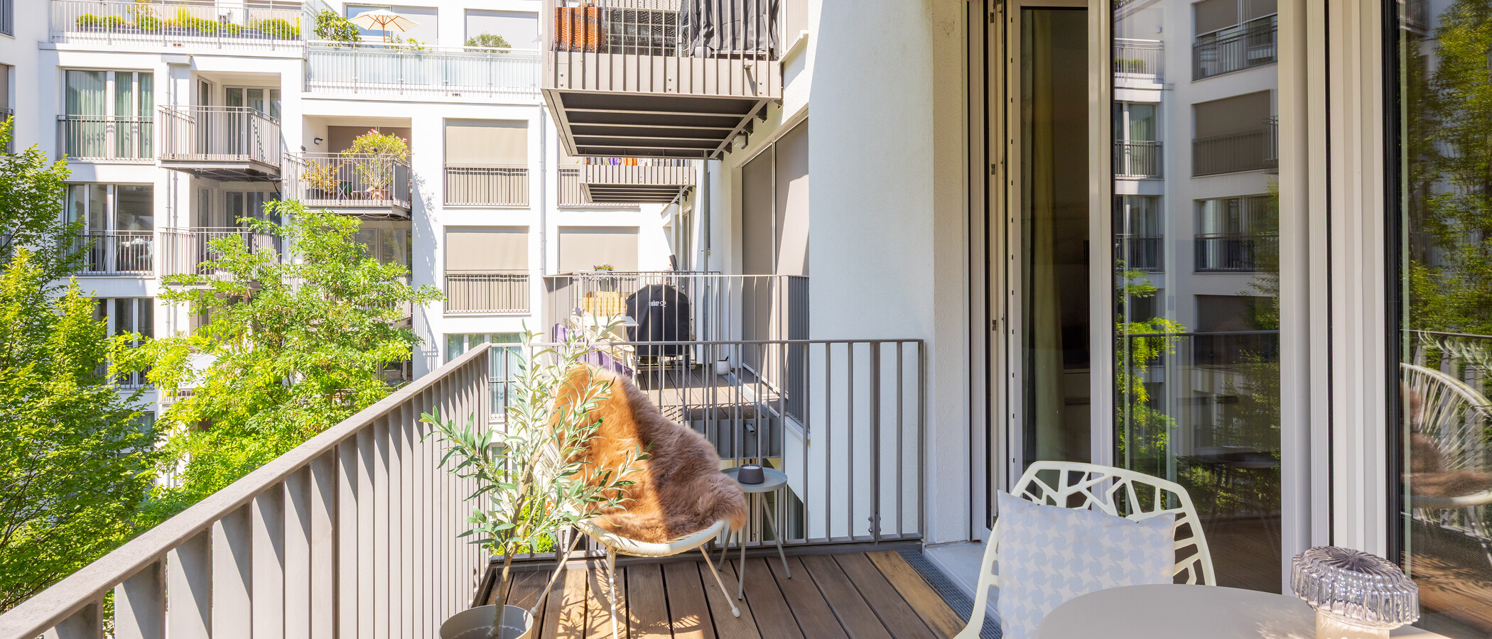 apartment München Maxvorstadt 02 1. balcony 9128