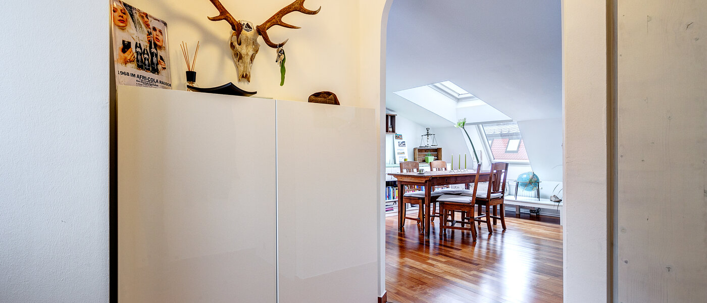 roof terrace apartment München Gärtnerplatzviertel 02 hall 9135