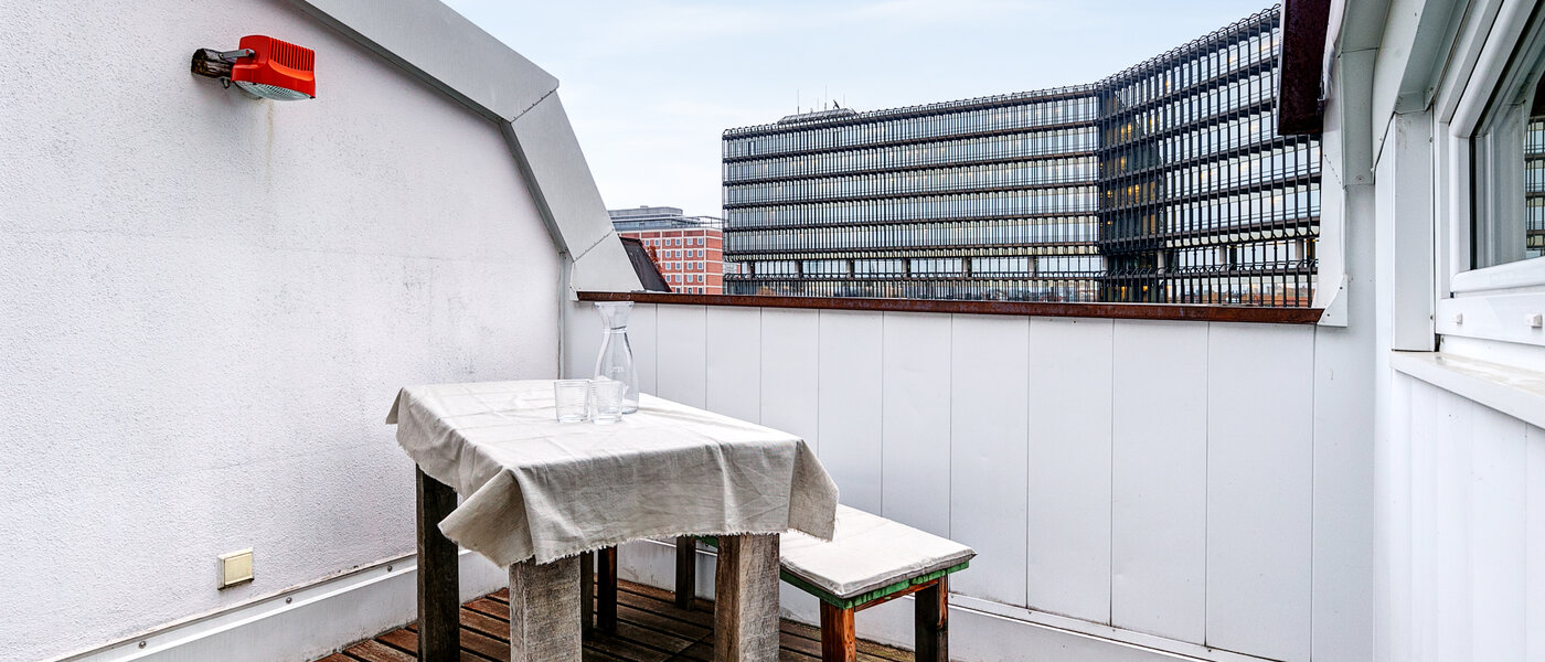 roof terrace apartment München Gärtnerplatzviertel 01 terrace 9135