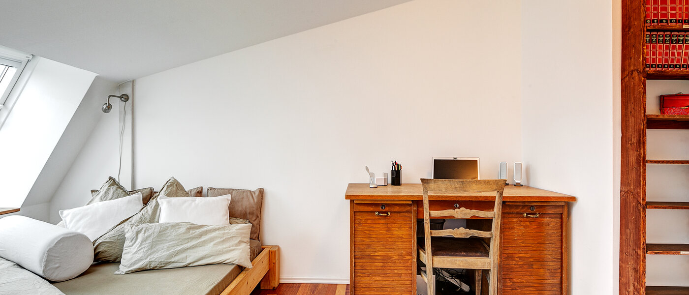 roof terrace apartment München Gärtnerplatzviertel 02 bedroom 9135