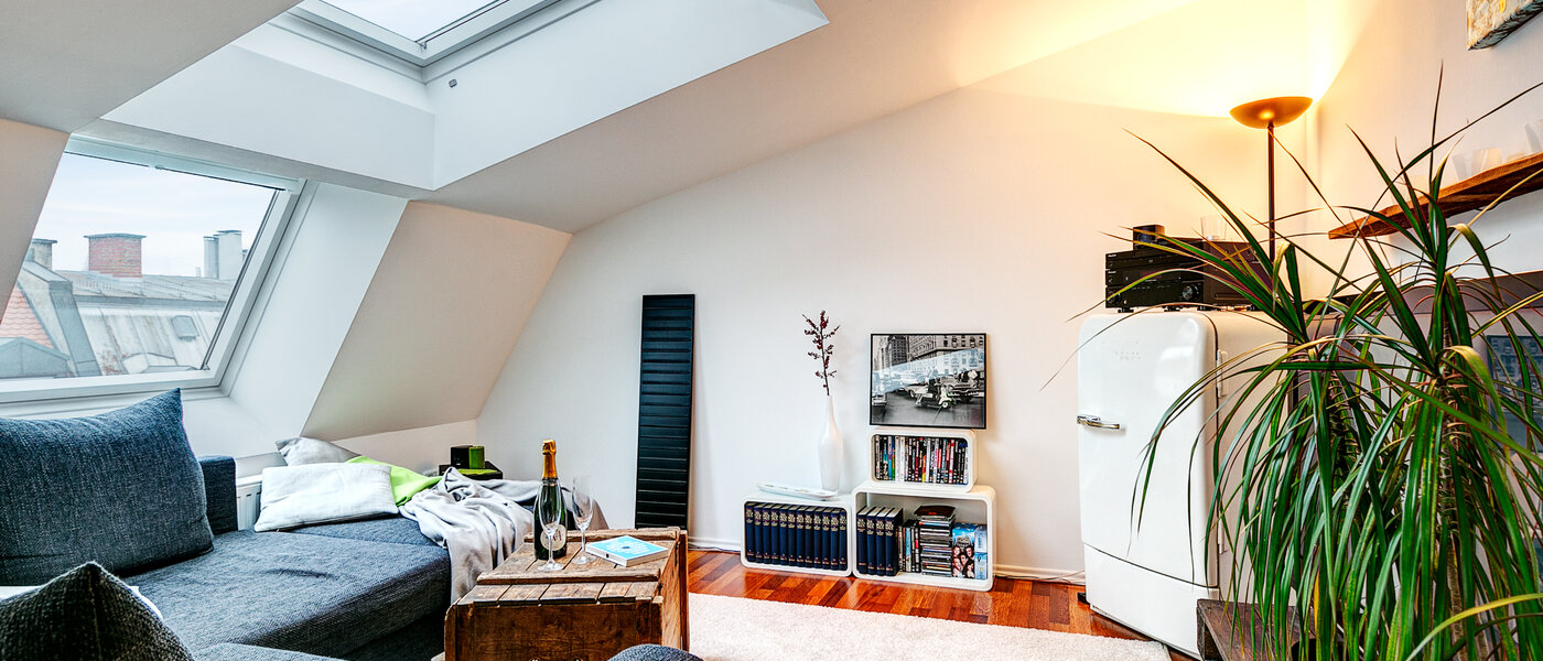 roof terrace apartment München Gärtnerplatzviertel 02 living area 9135