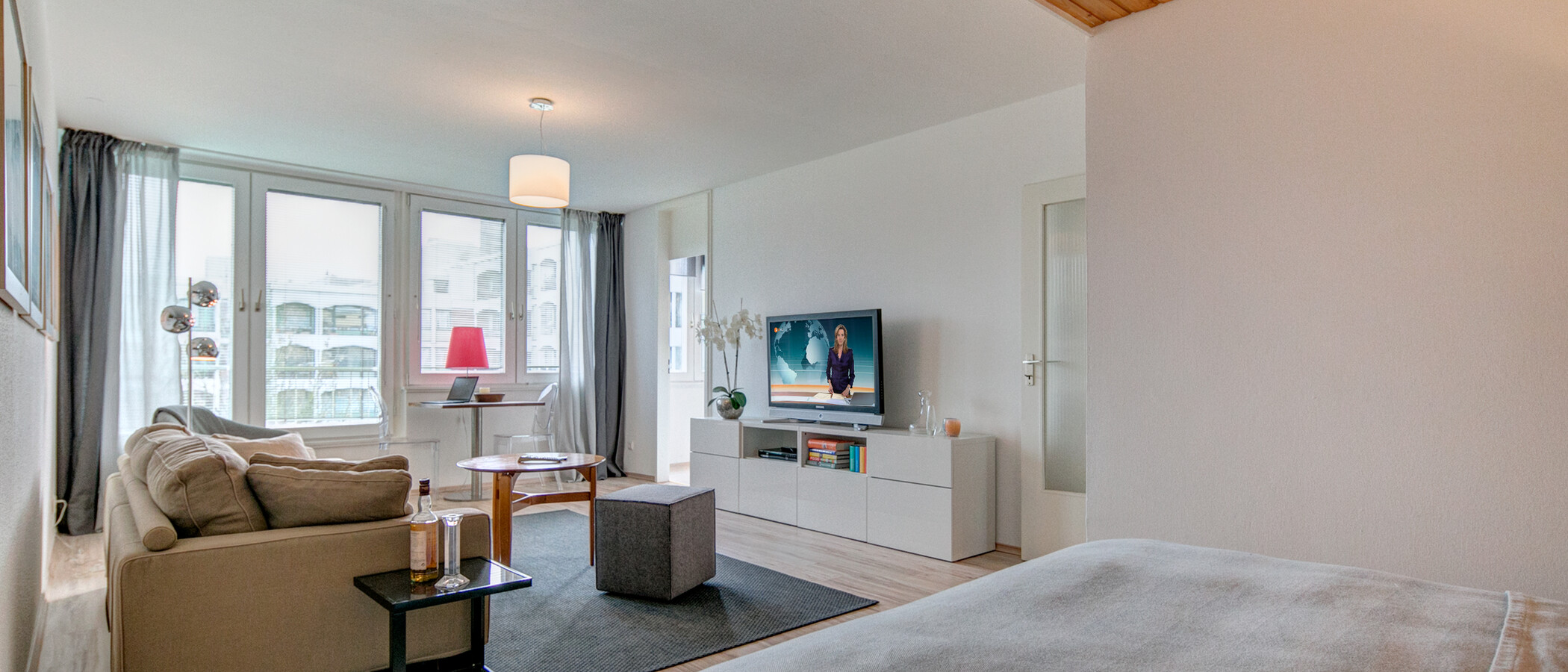 apartment München Bogenhausen 02 sleeping area 9178