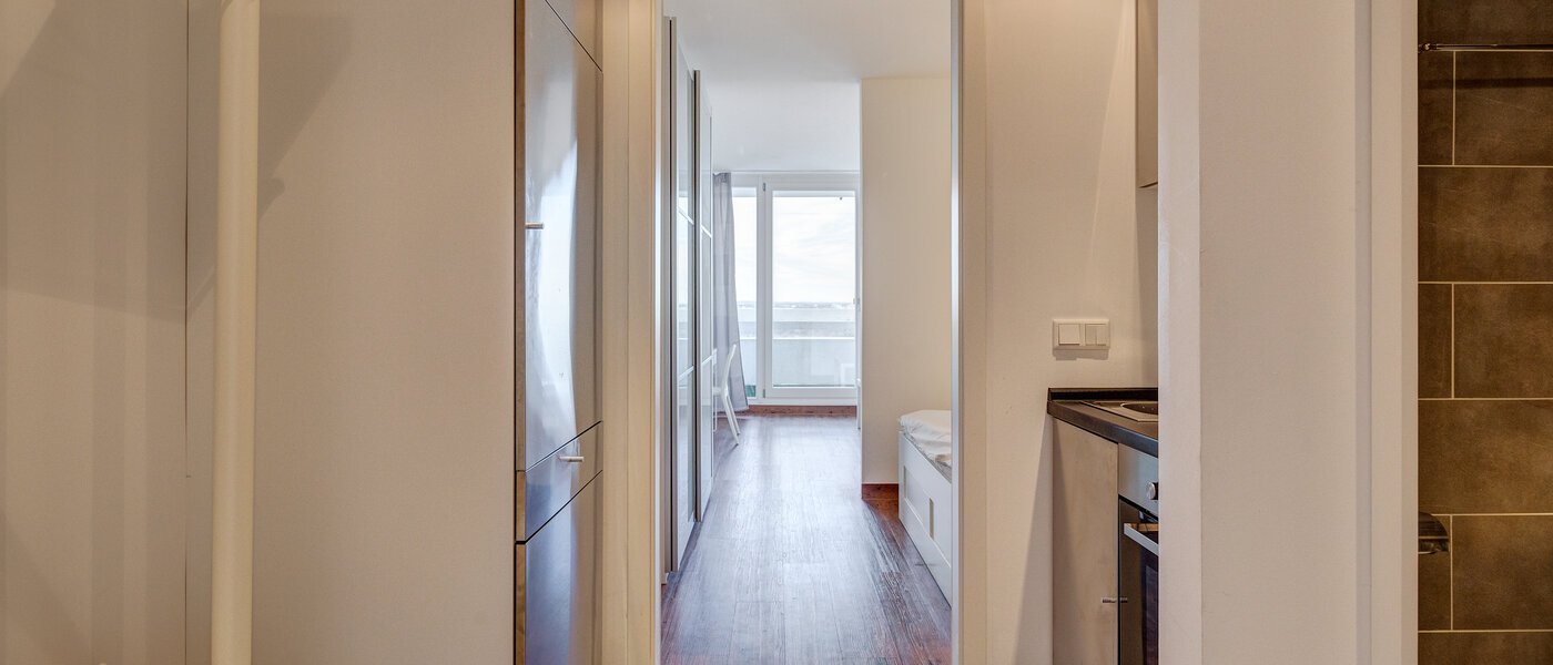 apartment München Olympiadorf 01 hall 9195