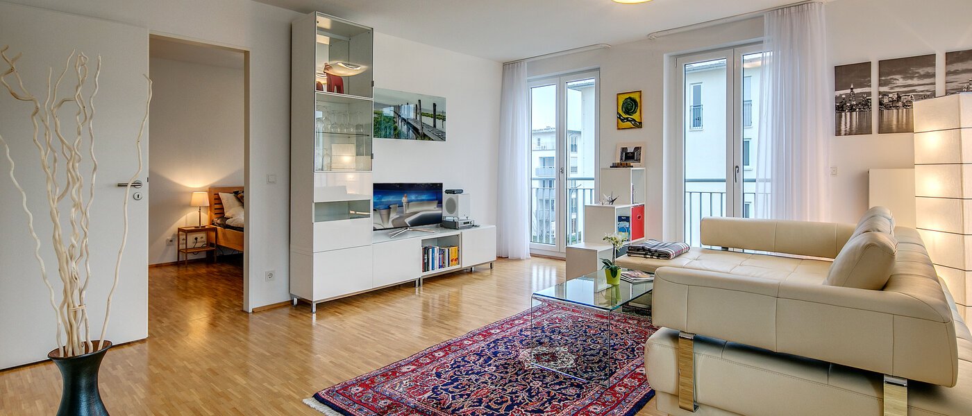 roof terrace apartment München Nymphenburg 02 living room 9208