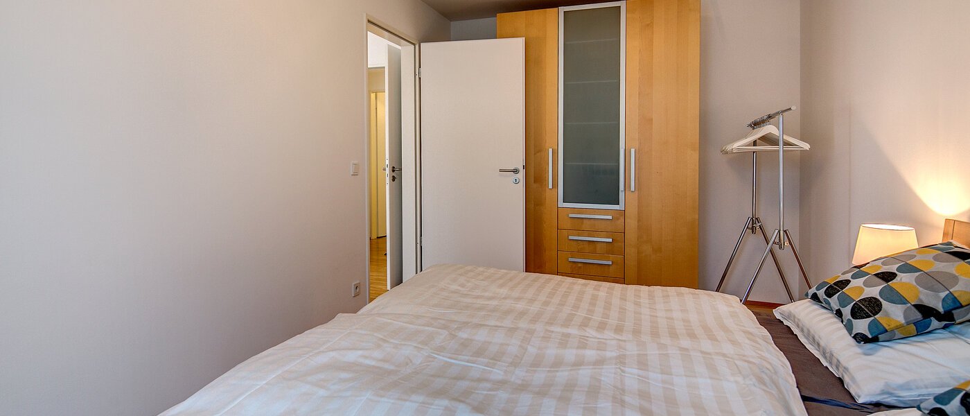 roof terrace apartment München Nymphenburg 03 sleeping area 9208