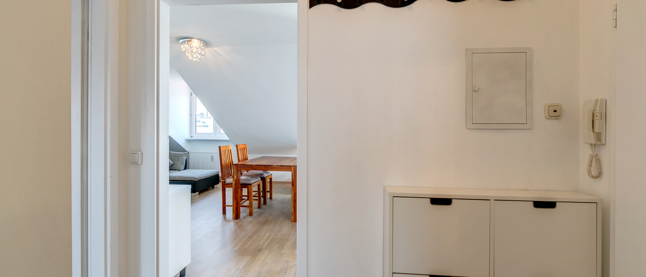 roof terrace apartment München Sendling-Westpark 01 hall 9220