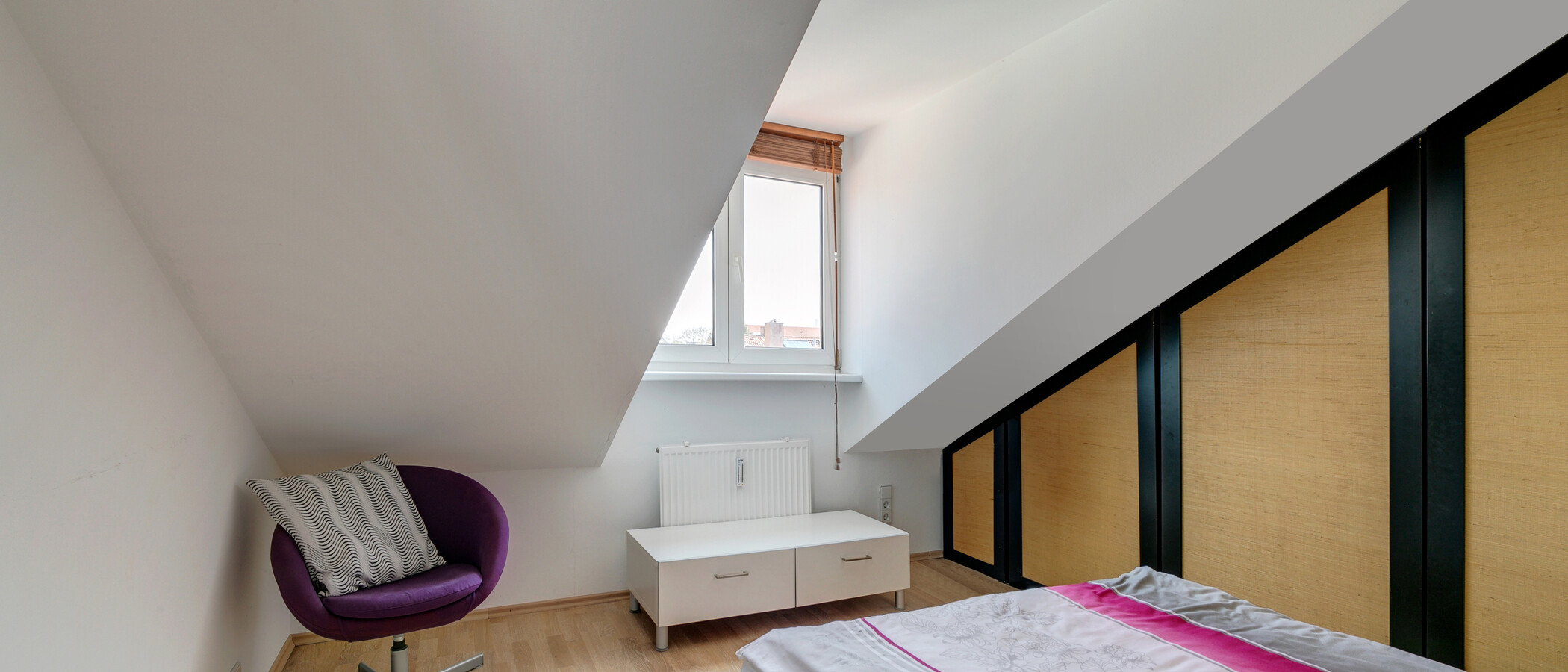 roof terrace apartment München Sendling-Westpark 02 sleeping area 9220