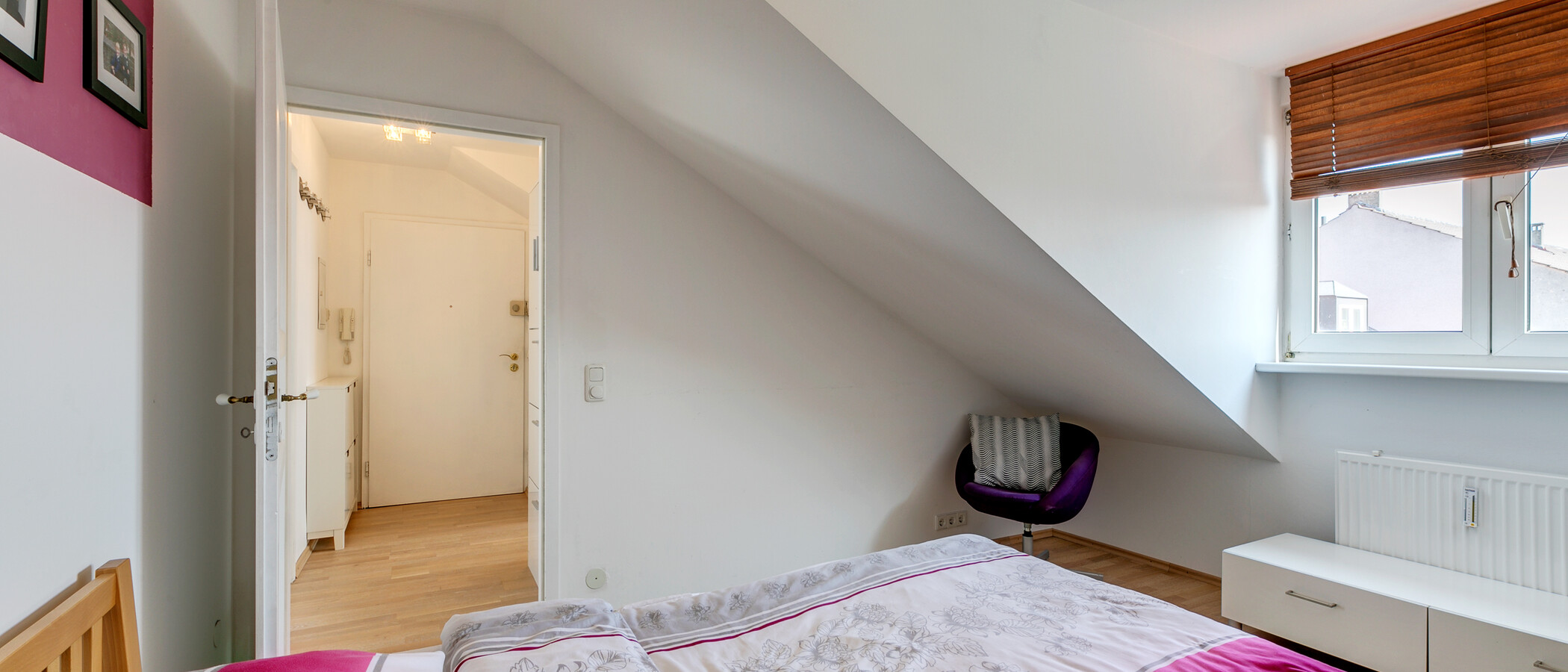 roof terrace apartment München Sendling-Westpark 03 sleeping area 9220