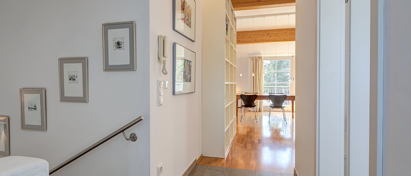 roof terrace apartment München Bogenhausen 01 hall 9274