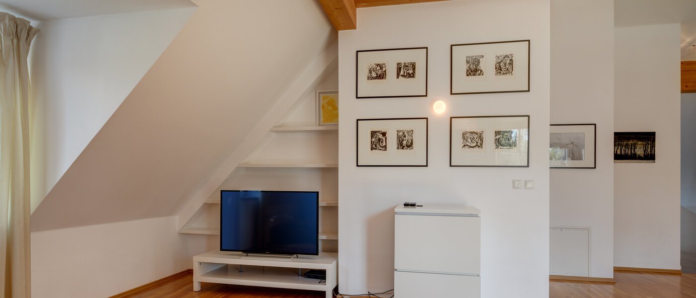 roof terrace apartment München Bogenhausen 03 living room 9274