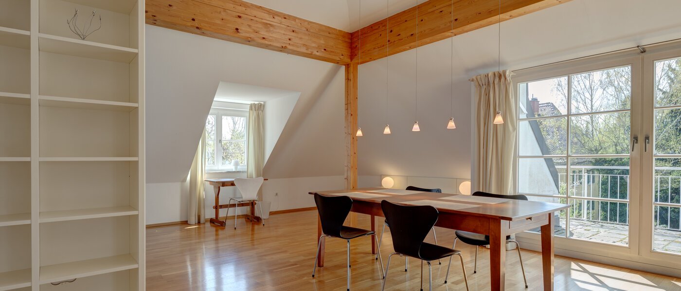 roof terrace apartment München Bogenhausen 05 living room 9274