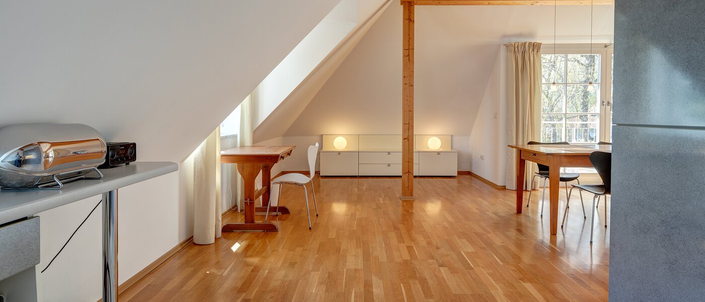 roof terrace apartment München Bogenhausen 06 living room 9274