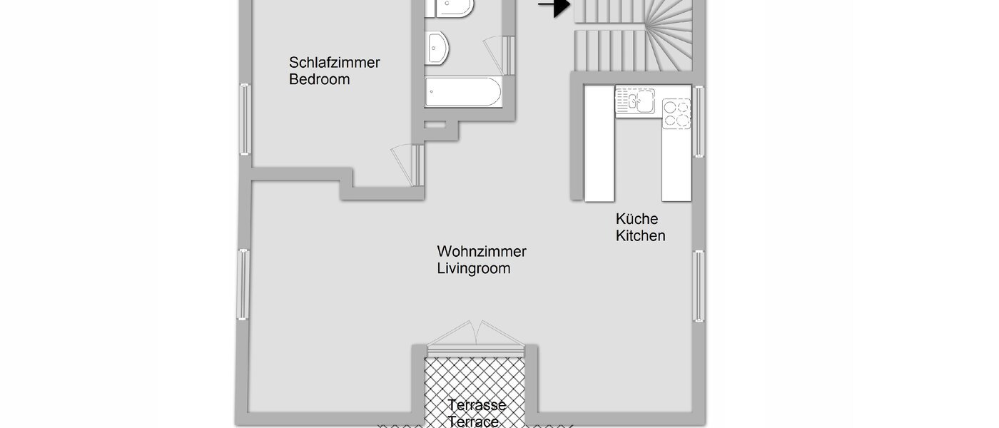roof terrace apartment München Bogenhausen 01 floor plan 9274