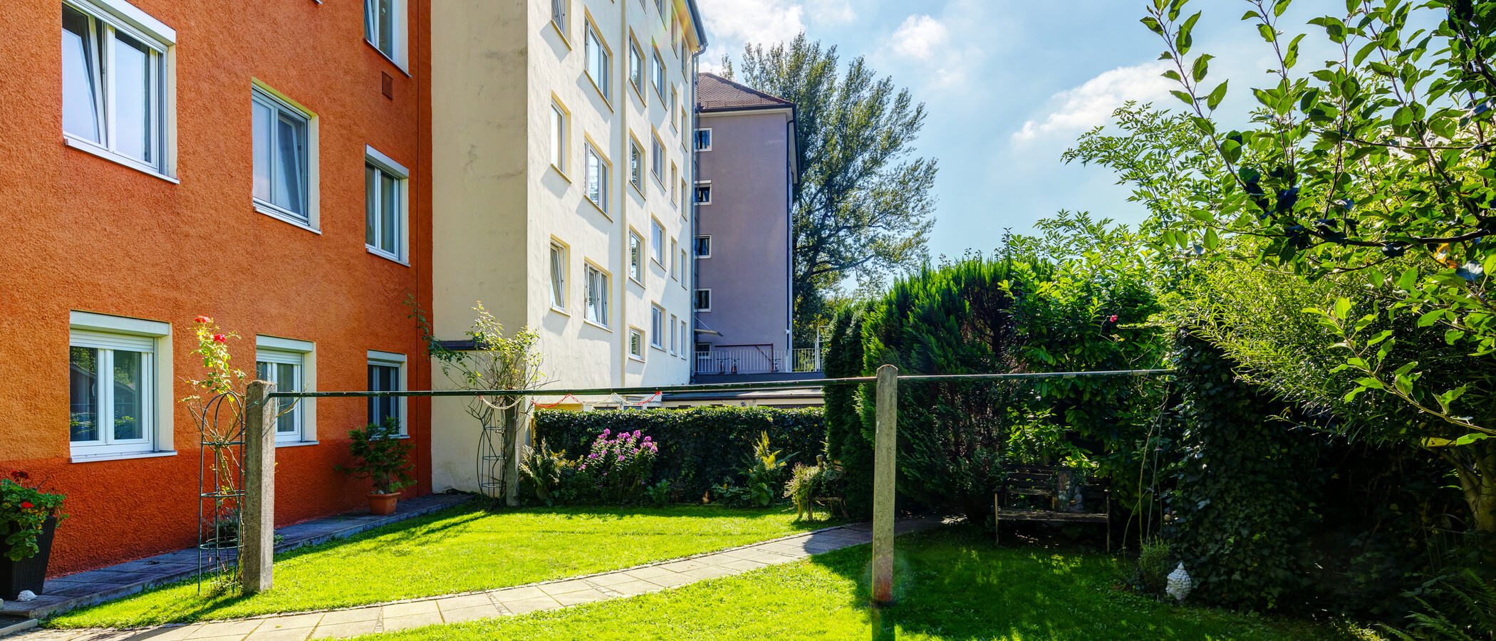 apartment München Thalkirchen 02 communal garden 9295