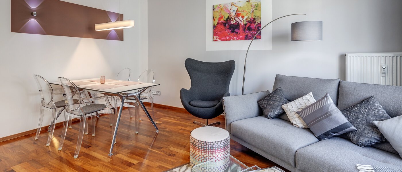apartment München Lehel 04 living area 9317