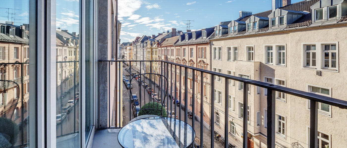 apartment München Lehel 01 2. balcony 9317