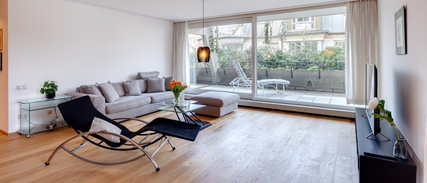 apartment München Schwabing - Alte Heide 02 living area 9368