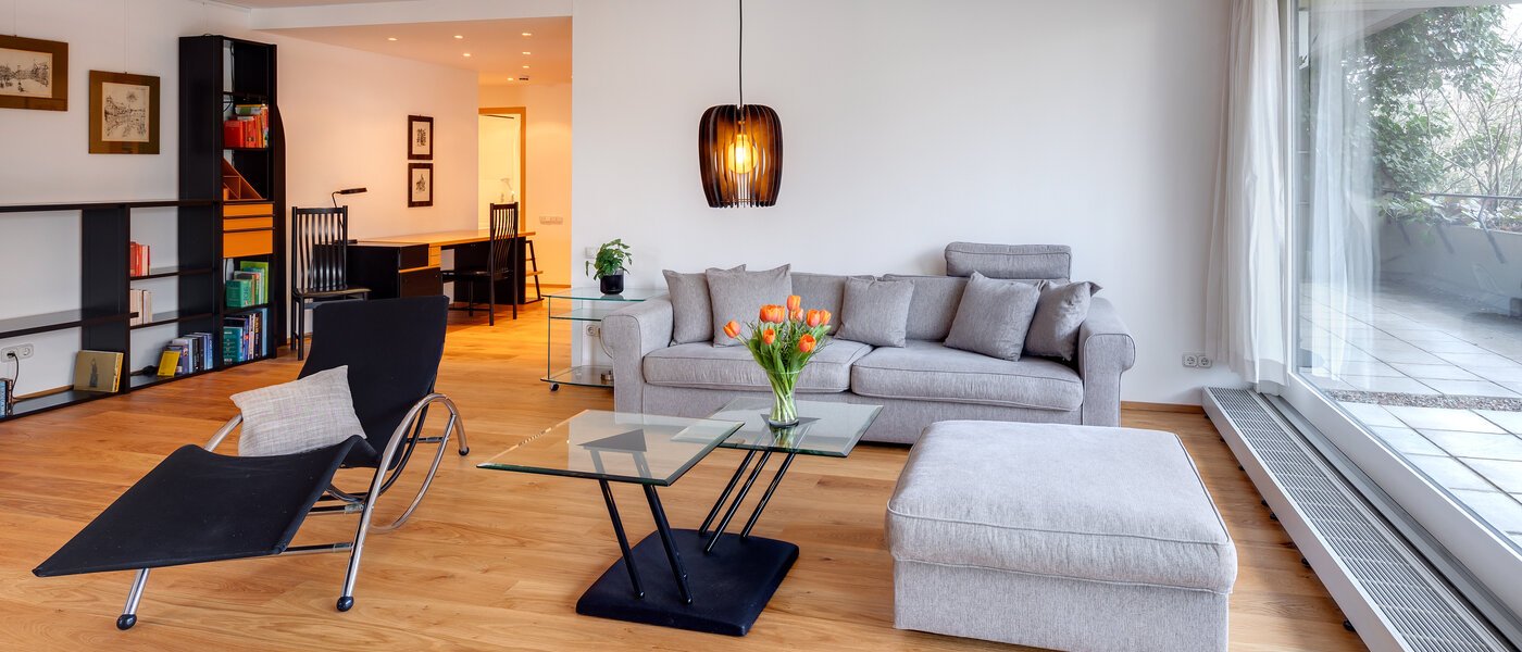 apartment München Schwabing - Alte Heide 03 living area 9368