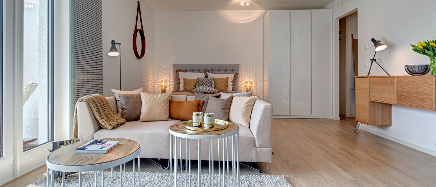 apartment München Schwanthalerhöhe 01 living room 9378