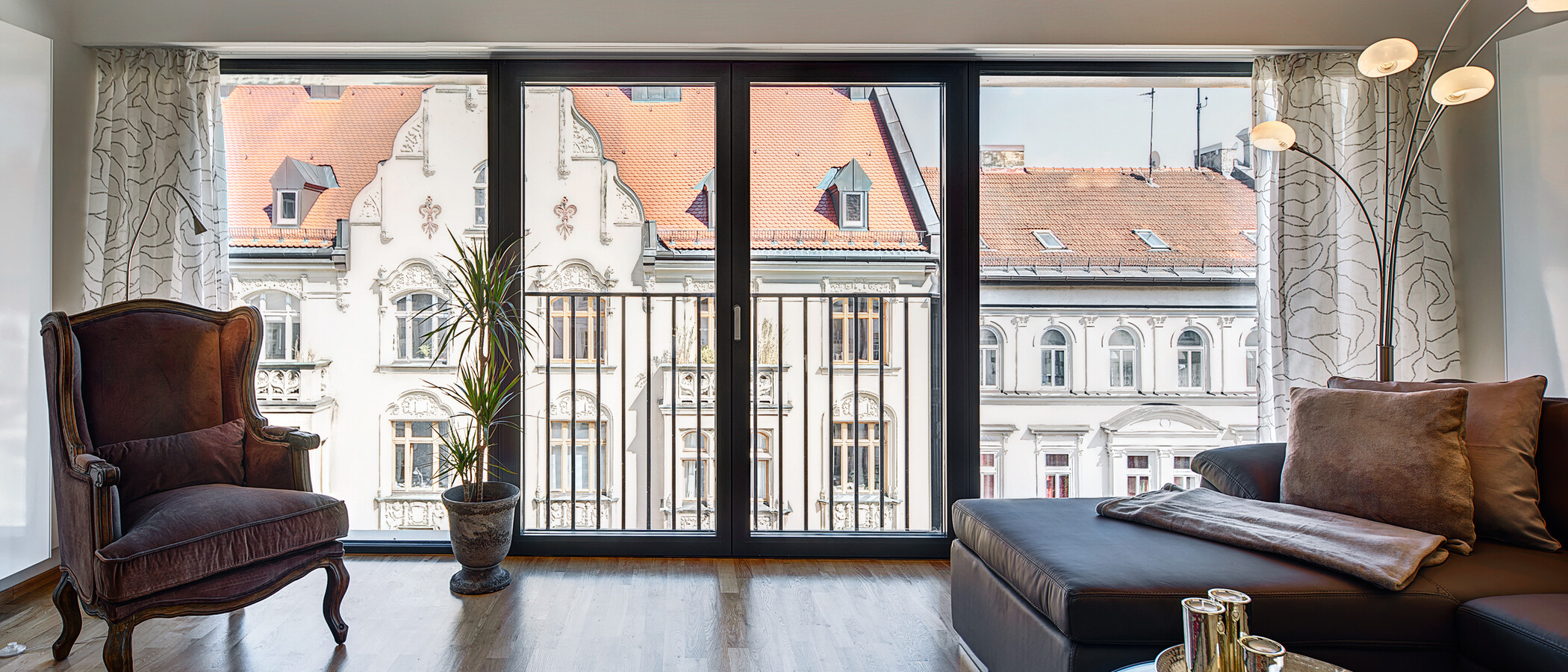 apartment München Maxvorstadt - Westen 01 living room 9408