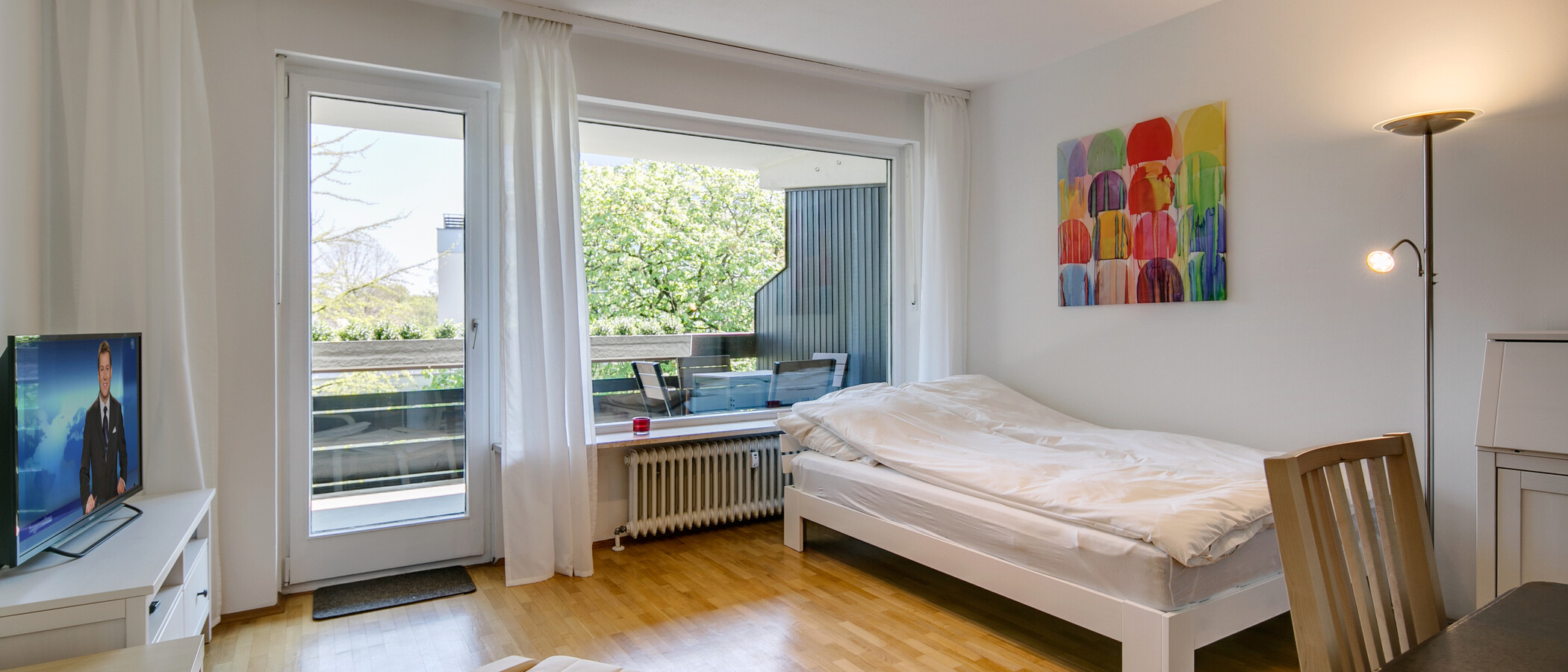 apartment München Schwabing (rechts der Leopoldstraße) 01 living room 9457